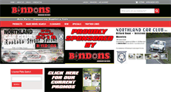 Desktop Screenshot of bindons.co.nz